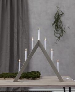 Star Trading Arrow Adventsljusstake Beige 64,5cm