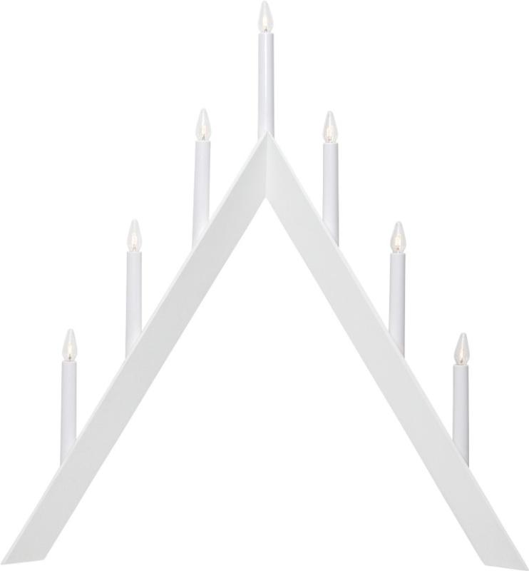 Star Trading Arrow Adventsljusstake Vit 64,5 cm at lavanille
