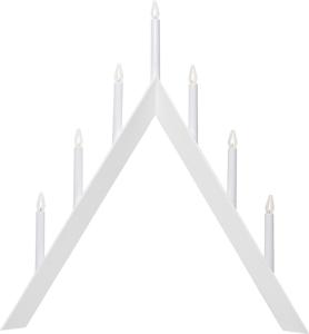 Star Trading Arrow Adventsljusstake Vit 64,5 cm