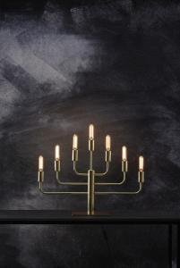 Star Trading Pix Adventsljusstake Mässing 40 cm