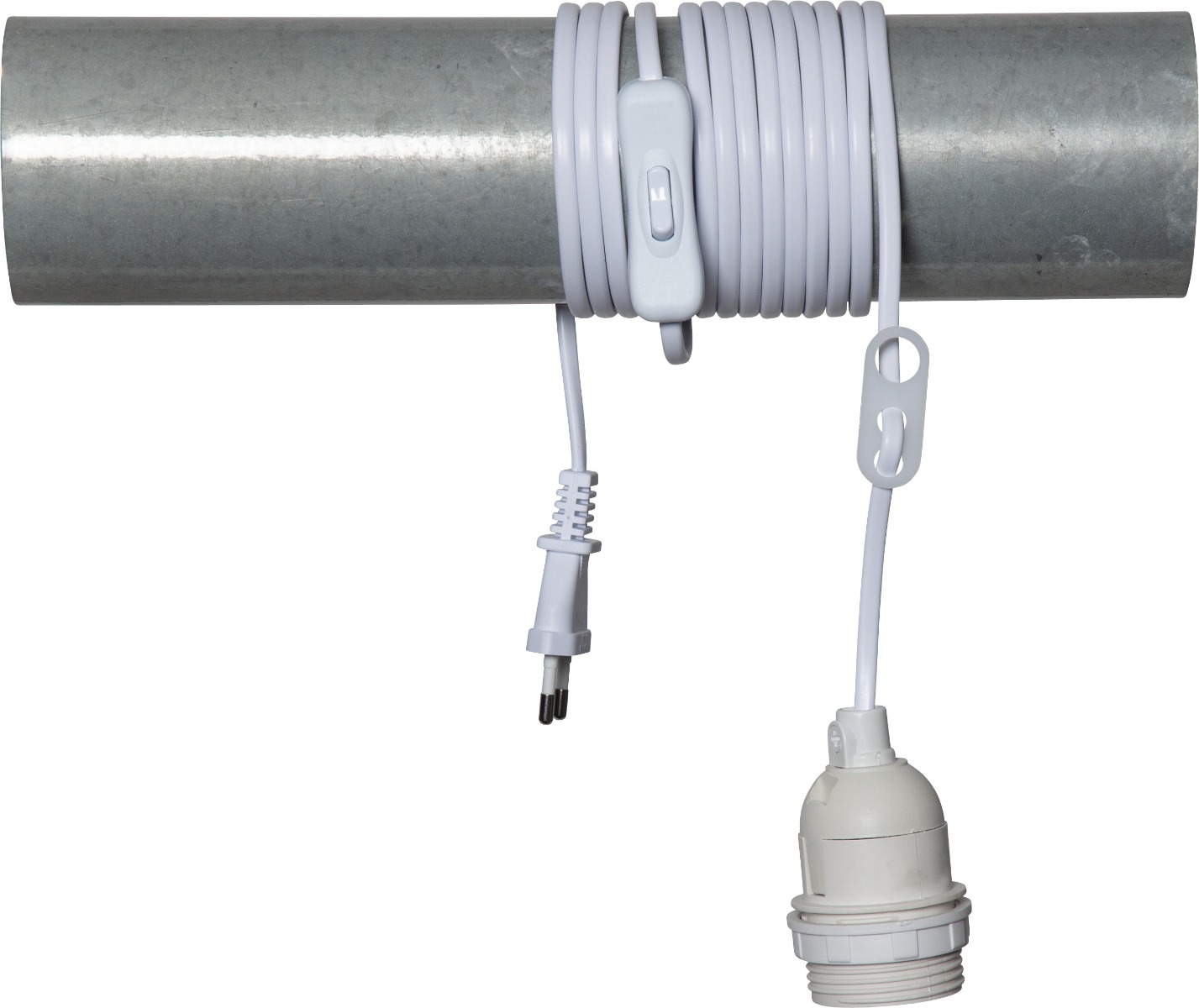 Star Trading Basic Sladdställ Vit E27