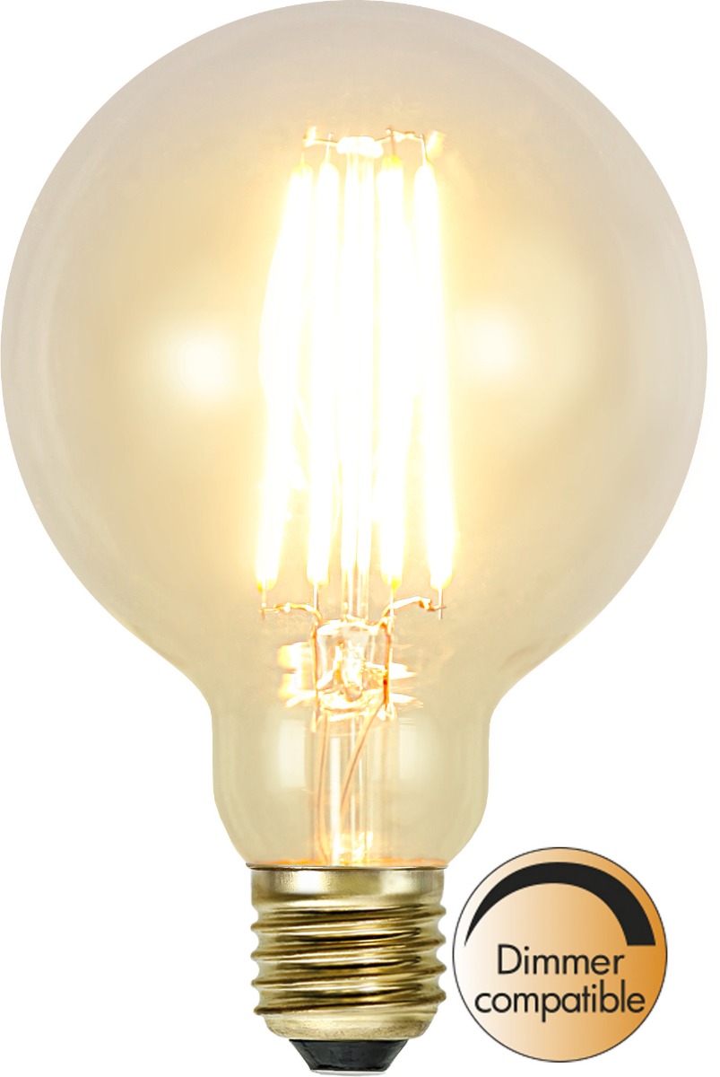 Star Trading LED-Lampa E27 G95 Soft Glow