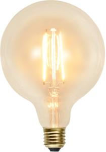 Star Trading LED-Lampa E27 G125 Soft Glow 2,3W Klar