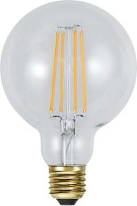 LED-Lampa E27 G95 Klar Dimbar 3,6W Star Trading Soft Glow