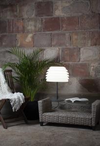 Star Trading Rhodos Bordslampa Vit 51,5cm