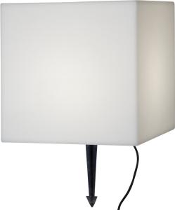 Star Trading Gardenlight Kub Vit 38cm
