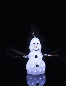 Star Trading Crystalo Dekorationsfigur Snögubbe 38cm