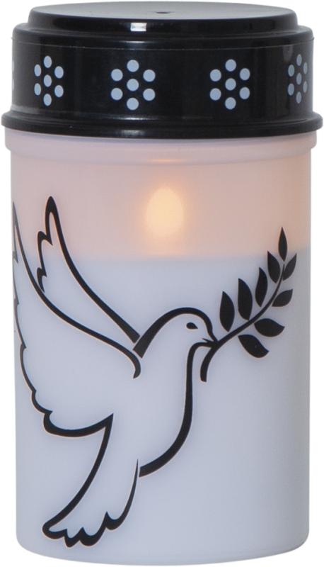 Star Trading Dove Gravljus LED Vit 12,5cm at lavanille