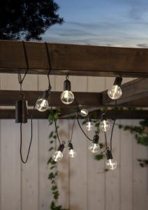 Star Trading Ljusslinga Utomhus Batteridriven Klar Fiesta 3,6m