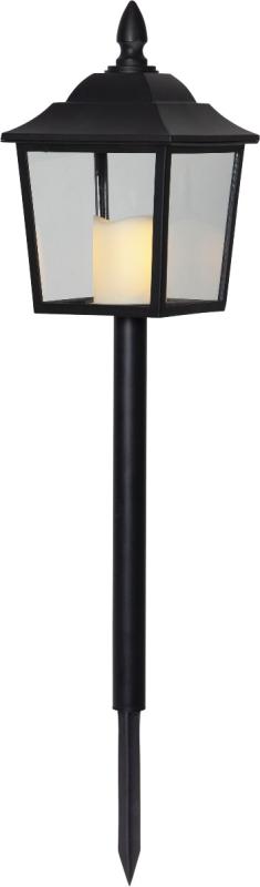 Gravljus LED Star Trading Flame Lykta Svart 52cm at lavanille