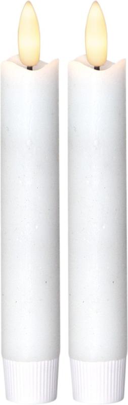 Star Trading Flamme Antikljus LED Vit 2-Pack 15cm at lavanille