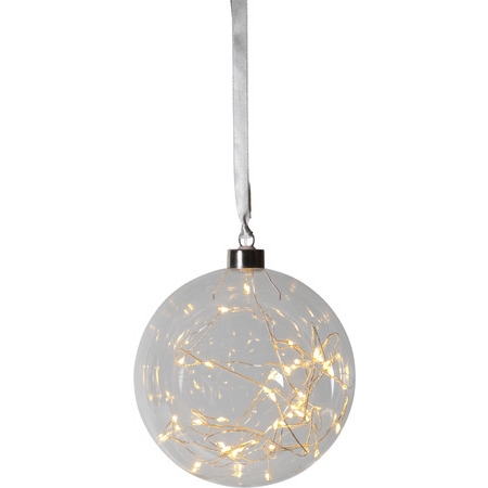 Star Trading Glow Glaskula Transparent 10cm at lavanille