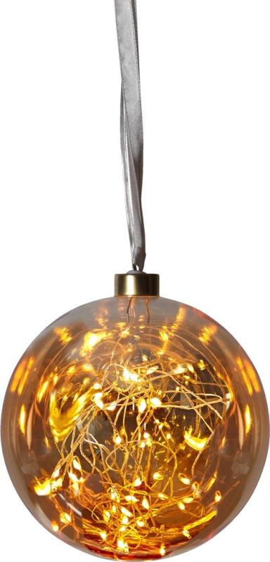 Star Trading Glow Glaskula Amber 15cm 40L at lavanille