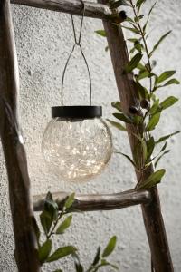 Star Trading Glory Hängande Solcellslykta LED Klar 12 cm