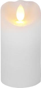 Star Trading Glow Blockljus LED Vit 10cm