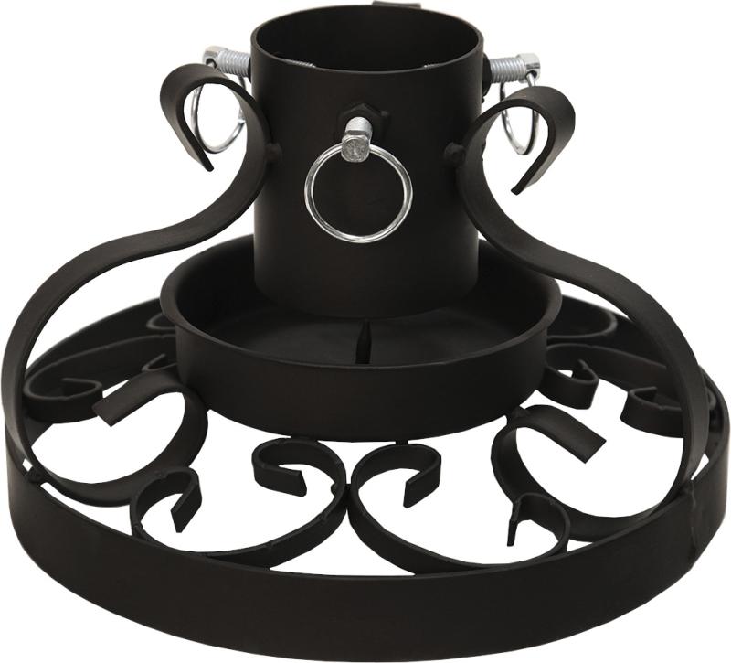 Star Trading Granig Julgransfot 19cm Svart at lavanille