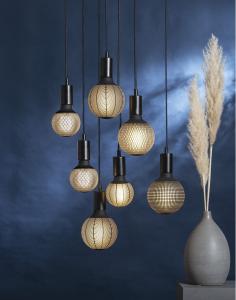 Star Trading LED-Lampa E27 G125 Graphic 4W