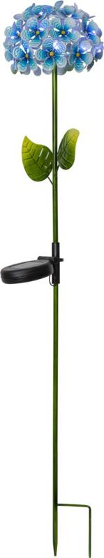 Star Trading Hortensia Solcellspinne Blå at lavanille