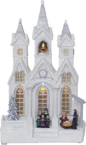 Star Trading Panorama Salisbury Julby Vit 37cm