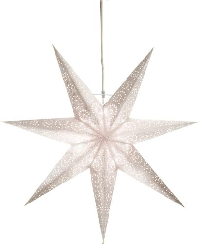 Star Trading Antique Julstjärna 60cm Vit