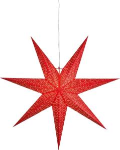 Star Trading Dot Julstjärna  100cm Röd