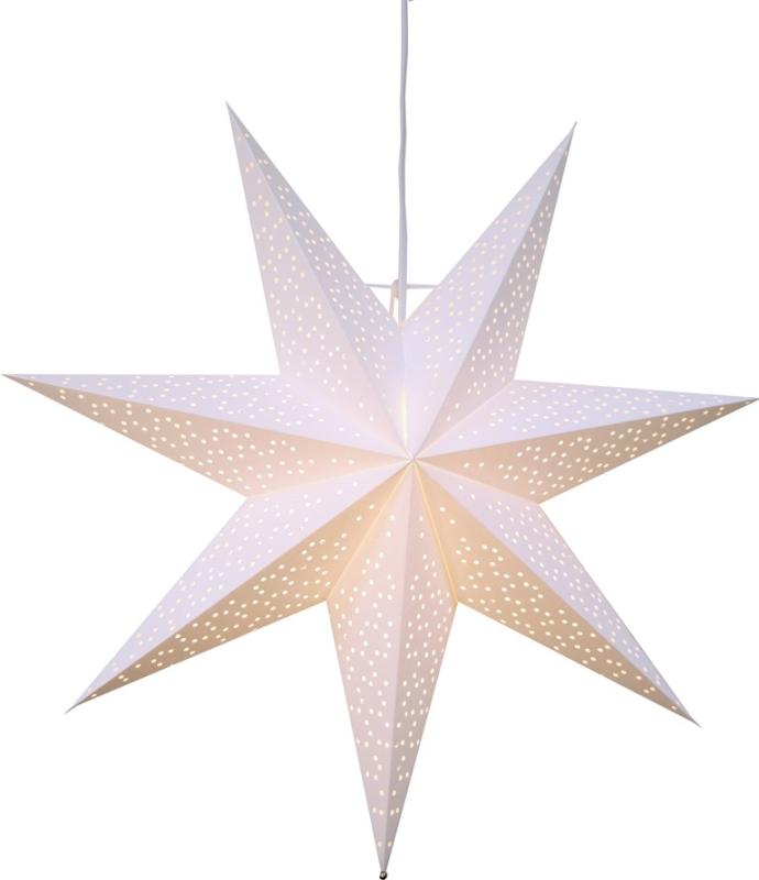 Star Trading Dot Julstjärna Vit 54cm at lavanille