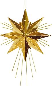 Star Trading Metallstjärna Mini Lux Mässing 36cm