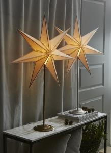 Star Trading Nicolas Julstjärna 90 cm På Fot Mässing