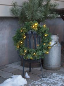 Star Trading Alaska Krans Grön 38cm