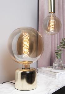 Lampfot Mässing E27 Star Trading Glans 10cm