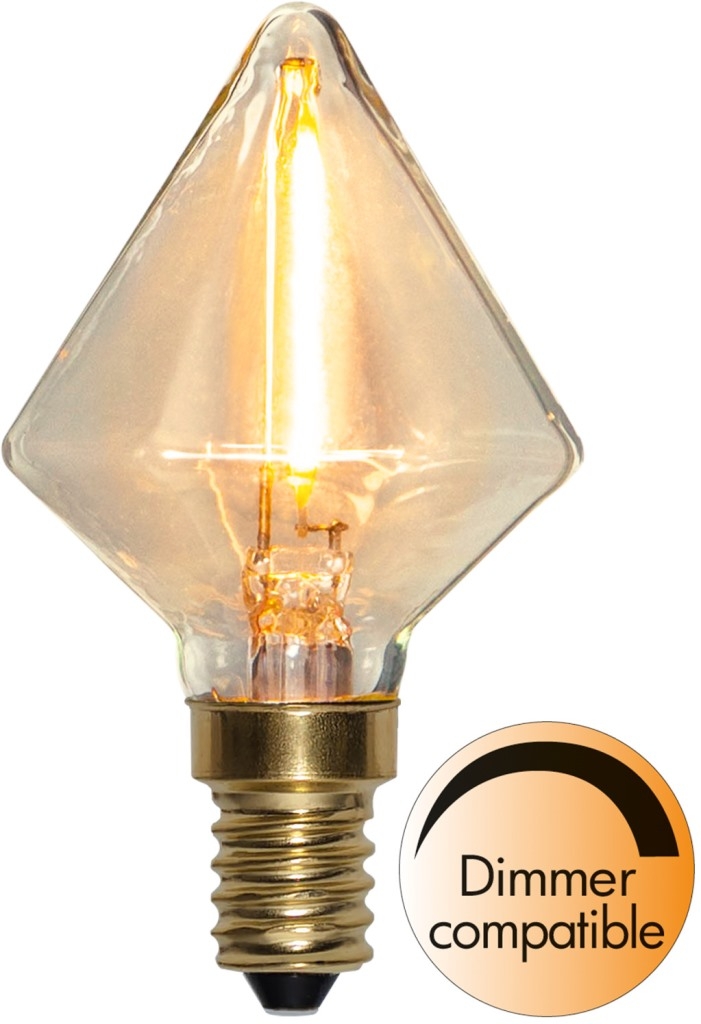 Star Trading LED-Lampa E14 Dimbar 0,8W Klar