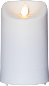 Star Trading M-Twinkle Blockljus-LED Utomhus Vit 12,5cm