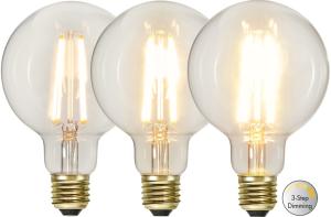 Star Trading LED-Lampa E27 Med 3-stegs Klickdimring 6,5W