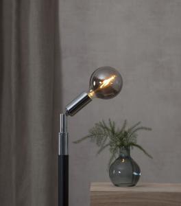 LED-Lampa E14 G95 Rökfärgad Dimbar 1,5W Star Trading Soft Glow