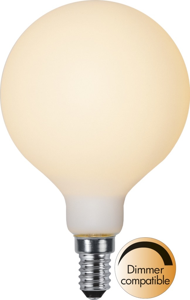 Star Trading LED-Lampa E14 Dimbar 1,5W Opal 8cm