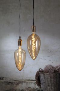 Star Trading LED-Lampa E27 Industrial Vintage 3,3W Amber