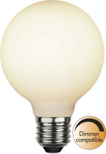 Star Trading LED-Lampa E27 G80 5W(35W) Opal