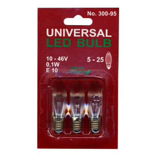 Star Trading Reservlampor Universal LED 3-Pack Klar