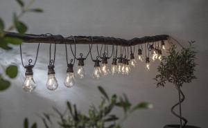 Star Trading Ljusslinga Utomhus Transparent Circus Filament 8,55m