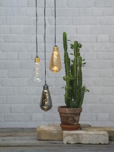 Star Trading Glow Hängande Dekoration Svart