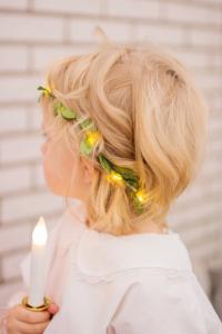 Star Trading Ljusslinga Inomhus Batteridriven Grön Leaf