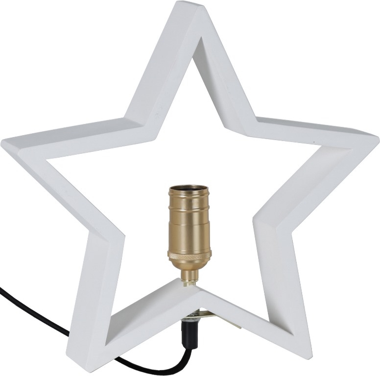 Star Trading Lysekil Bordsstjärna Vit 30cm
