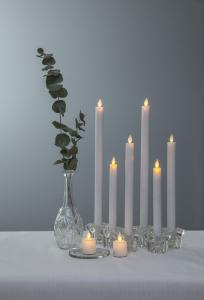 Star Trading M-Twinkle Antikljus LED Vit 30cm 2-Pack