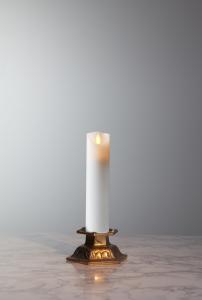 Star Trading M-Twinkle Blockljus LED Vit 20cm