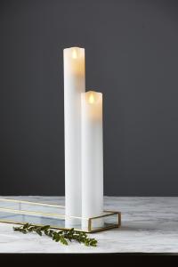 Star Trading M-Twinkle Blockljus LED Vit 30cm