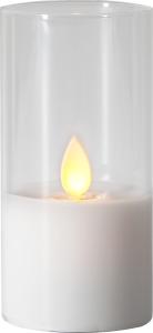 Star Trading M-Twinkle Blockljus LED Klar 10cm