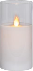 Star Trading M-Twinkle Blockljus LED Vit 15cm