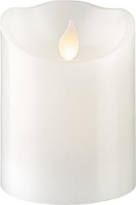 Star Trading M-Twinkle Blockljus LED Vit 10cm