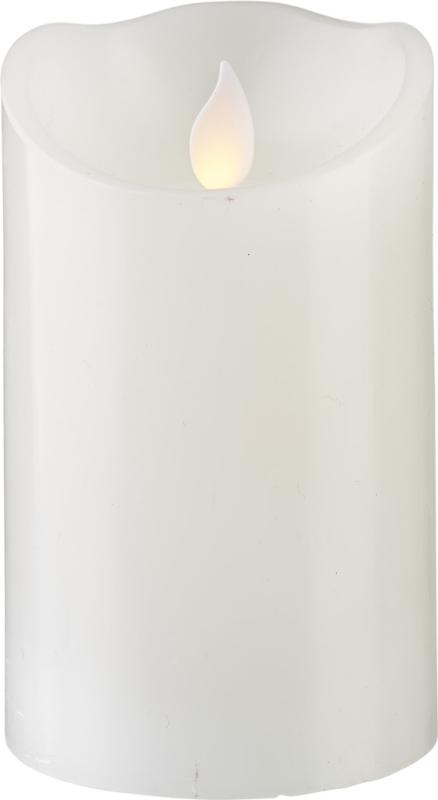 Blockljus LED Star Trading M-Twinkle Vit 7,5x12,5cm at lavanille