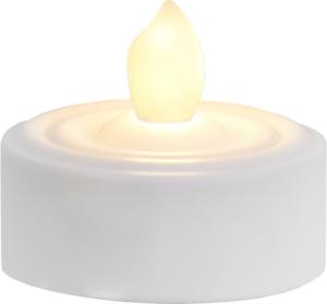 Star Trading Paulo Värmeljus LED Inomhus Vit 2-Pack